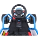 Gokart na akumulator dla dzieci TORNADO z Funkcją Driftu Niebieski DM-108